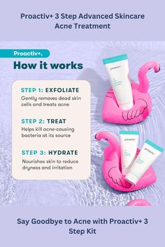 Transform your skincare routine with Proactiv+ 3 Step Advanced Skincare Acne Treatment. Combat acne and prevent breakouts with benzoyl peroxide and salicylic acid, all while maintaining a healthy glow. Ideal for sensitive skin. #Proactiv #AcneSolution #SkincareRevolution #HealthyGlow #RadiantSkin