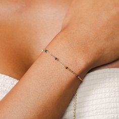 The 2MM Satellite bracelet is a dainty extension of our famous Master Healer Collection, designed to amplify the healing energy of it's natural stones. Stimulating all seven chakras and magnified by their proximity to each other, these powerful stones bring an all encompassing feeling of balance and healing to the mind and body. Wear this bracelet with intention to embrace the earth-born powers and experience benefits such as peace, prosperity, strength, courage, love, and compassion! Featured S Satellite Bracelet, Seven Chakras, Healing Energy, Tiger's Eye, Healing Properties, Crystal Bracelets, Energy Healing, The Mind, Lapis Lazuli