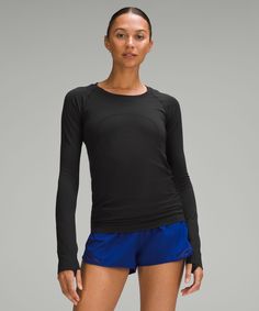 Swiftly Tech Long-Sleeve Shirt 2.0 *Hip Length | Women's Long Sleeve Shirts | lululemon Lululemon Swiftly Tech Long Sleeve, Swiftly Tech Long Sleeve, Lululemon Long Sleeve, Lululemon Swiftly Tech, Garment Fabric, Lululemon Swiftly, Swiftly Tech, Womens Long Sleeve Shirts, Lululemon Women