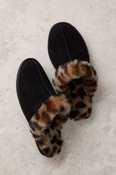 Women's Classic Australian Merino Shearling-Lined Scuff Slippers Shearling Indoor Slippers, Winter Slip-on Slippers With Faux Fur Trim, Cozy Slip-on Slippers With Faux Fur Lining, Indoor Slippers With Faux Fur Lining And Round Toe, Faux Fur Slippers With Round Toe For Fall, Cushioned Slip-on Faux Fur Slippers, Winter Sheepskin Slippers With Faux Fur Lining, Shearling Slippers With Suede Lining, Cozy Shearling Slip-on Slippers