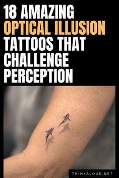 Illusion Tattoo Men, Easy Optical Illusions, Tattoo Illusion, Crazy Optical Illusions, Face Illusions, Illusion Tricks, Eye Illusions