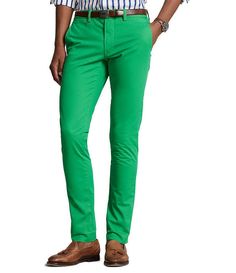 Fitted Chinos With Button Closure, Slim Fit Pants With Button Closure For Spring, Spring Slim Fit Pants With Button Closure, Slim Fit Trousers With Button Closure, Green Chinos For Work, Fitted Chinos With Hip Pockets For Spring, Fitted Spring Chinos With Hip Pockets, Slim Fit Tapered Leg Pants With Button Closure, Classic Fitted Green Chinos