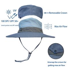 Sun Protection Safari Hat Wide Brim Fishing Hiking Boonie Cap for Men Women It is a premium quality sun hat for sun precaution. It has incredibly ability of breathable and comfortable. The contour is so free and fashionable. The greatest hat there has ever been, or ever will be in summer for talent showing itself. It is really suitable for camping , cycling or Fishing. ONE SIZE FITS MOST Casual style unisex sun hat, snug and cosy fit. Head brim 3.7", overall diam 15.5", head diam 7, head circumference 23.8". One size fits most adults head size. SUN PROTECTION UV protection micro-fiber features 100 SPF/ UPF 50. Keeps the sun from your face and neck and offers great protection from the damaging rays. High quality micro-fiber material. ADJUSTABLE The sun hat has an adjustable chin strap to ke Breathable Bucket Sun Hat, Breathable Solid Bucket Hat, Breathable Solid Color Bucket Hat, Solid Breathable Bucket Hat, Breathable Adjustable Bucket Hat, Breathable Adjustable Wide Brim Bucket Hat, Adjustable Breathable Bucket Hat, Breathable Wide Brim Sun Hat, Functional Waterproof Sun Hat For Summer