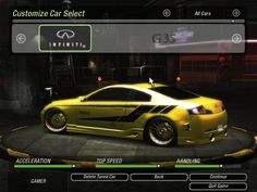 an image of a car in the game need for speed