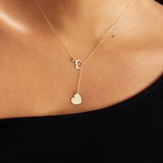 "14k Solid Gold Double Heart Y Necklace is the best addition you can offer the world to your loved ones. Let us guide you to right way we know the best, through our diamond double - heart Y necklace. F E A T U R E S * Made to Order. * Gold KT: 14K * Choice of Gold Color: Yellow Gold, White Gold * Gem Stone: Genuine Diamond * Diamond-Cut: Round * Diamond Carat: 0.01 ct. * Pendant 1 length: 10 mm / 0.39 inch * Pendant 1 width: 10 mm / 0.39 inch * Pendant 2 length: 12 mm / 0.47 inch * Pendant 2 wid Elegant Heart-shaped Lariat Necklace For Anniversary, Elegant Personalized Lariat Jewelry, 14k Gold Clavicle Chain Necklace For Valentine's Day, Elegant Lariat Heart Necklace Gift, Valentine's Day White Gold Plated Necklaces, Yellow Gold Clavicle Chain For Valentine's Day, Dainty White Gold Lariat Necklace Gift, Yellow Gold Clavicle Chain Jewelry For Valentine's Day, White Gold Lariat Necklace With Clavicle Chain For Gift