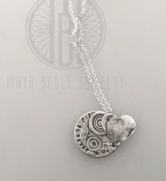 Fingerprint Charm with Personalized Engraving Circle Charm - Maya Belle Jewelry Everyday Engraved Charm Necklace With Round Pendant, Sterling Silver Charm Necklace With Engraving Option, Everyday Silver Necklace With Engraving Option, Stamped Jewelry With Round Pendant For Anniversary, Silver Round Pendant Necklace With Meaningful Style, Meaningful Engraved Charm Necklaces With Round Pendant, Customizable Silver Round Charm Necklaces, Customizable Round Sterling Silver Charm Necklaces, Silver Sterling Silver Charm Necklace With Engraving Option