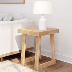 Elevate your living space with our versatile solid pine wood end table, a harmonious blend of durability, style, and functionality. Crafted with precision, this table features a solid pine wood tabletop, legs, and a convenient shelf, providing a timeless aesthetic and sturdy construction. Our commitment to safety is evident in the non-toxic finishes applied to every inch of this end table. Enjoy peace of mind knowing that every detail is designed with your well-being in mind, making it a perfect Living Room Narrow, Slim Side Table, Narrow Nightstand, High Sofas, Side Table For Living Room, Table For Bedroom, Small End Tables, Wood End Table, Bedside Table Storage