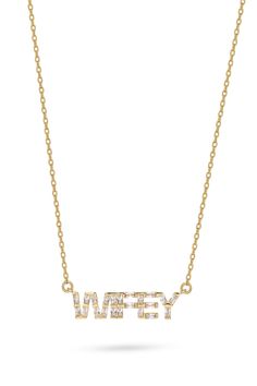 We love to celebrate the ones we love! Name necklaces is a big trend and we have high beliefs in this classic way to express yourself. The name necklaces are often made of words that are essential parts of our lives and that we will hang on to for a long time. Necklace made of 18k gold plated brass and cubic zirconia Length: 45 cm - 6 cm extension Love Name, Time Necklace, Jelly Hearts, Baguette Necklace, Word Necklace, Talisman Jewelry, Name Necklaces, Bear Pendant, Ring Bag