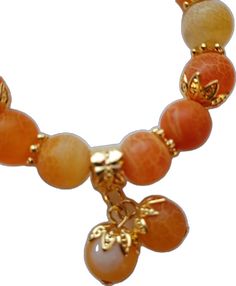 Orange Stretch Bracelet With 8mm Beads, Adjustable Orange Agate Bracelets, Adjustable Orange Agate Bracelet, Adjustable Orange Stretch Bracelet With 8mm Beads, Orange Agate Gemstone Beads Bracelet, Orange Agate Gemstone Bead Bracelets, Orange Agate Bracelet, Sun City, Love Charms