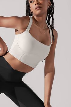 Designed to effortlessly carry you from Pilates to brunch, this crop top was made for the fashionista on-the-go.Our fav feature? The adjustable straps!Compression Level: Performance Level: Functional Cropped Top With Built-in Bra, Casual Cropped Sports Bra With Built-in Bra, Chic Crop Top With Built-in Bra And Wide Straps, Cropped Gym Crop Top With Built-in Bra, Trendy White Sports Bra With Built-in Bra, Casual Crop Top With Built-in Bra For Everyday, Versatile Sports Bra With Tank Straps For Summer, Spring Functional Sports Bra With Bra Friendly Design, Trendy Sports Bra With Built-in Bra For Spring