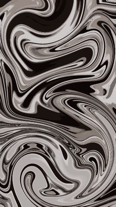 an abstract black and white background with swirly lines in the center, as well as dark colors