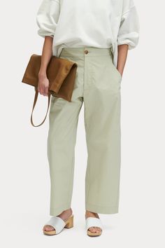 Tobin Pant-PANTS-Rachel Comey Modern Daywear Bottoms With Pockets, Modern Bottoms With Pockets For Daywear, Spring Wide Leg Pants With Patch Pockets For Work, Summer Tapered Leg Cargo Pants, Spring Everyday Tapered Pants, Spring Tapered Everyday Pants, Modern Spring Bottoms With Pockets, Spring Workwear Chinos With Hip Pockets, Modern Bottoms With Pockets For Spring