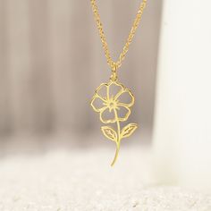 ✨ Celebrate Every Moment with our Birth Flower Necklace ✨ Embrace nature's elegance with our delicately crafted birth flower necklace, which can be also enhanced with the sparkle of birthstones. Representing each month's distinct bloom, this piece captures the beauty and significance of special moments. 🌟 KEY FEATURES: Choose from 12 mesmerizing birth flowers, each symbolising a month. Add the glow of a corresponding birthstone. Crafted from genuine 925 Sterling Silver, or extra durable stainle Dainty Flower-shaped Birthstone Jewelry, Delicate Flower Charm Necklace For Mom, Delicate Flower Charm Necklace As Gift For Mom, Elegant Flower Charm Necklace For Mom, Dainty Birth Flower Charm Necklaces, Dainty Birth Flower Charm Necklace With Flower Pendant, Rose Gold Flower Charm Sterling Silver Necklace, Rose Gold Sterling Silver Charm Necklace With Flower Charm, Dainty Birth Flower Charm Necklace