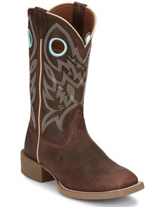 Justin Boots Womens, Boots Mid Calf, Everyday Boots, Water Buffalo, Justin Boots, Boots Womens, Western Boot, Casual Boots, Western Boots