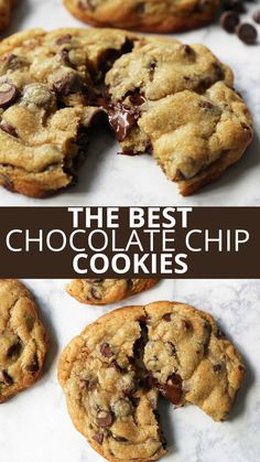 the best chocolate chip cookies are made with only three ingredients, and they're so good