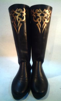 black "Dracula" Boots; cosplay; larp Royal Boots Men, Wizard Boots, Vampire Boots, Victorian Fashion Male, Prince Boots, Royal Boots, Jedi Boots, Mens Long Boots, King Boots