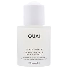 What Oils Make Your Hair Grow: Rosemary, Castor, Argan Fuller Looking Hair, Ouai Hair, Ouai Haircare, Anti Frizz Serum, Thick Moisturizer, Androgenetic Alopecia, Scalp Serum, Fuller Hair, Hair Thickening