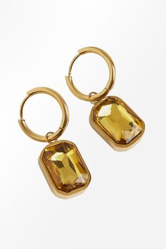 Want a touch of glam without going overboard? The Gold-Tone Faux Citrine Drop Earrings bring just the right amount of sparkle with their vibrant faux citrine stones. A perfect accessory to brighten up any outfit, day or night. Product code: CAC01A4J009NN Features:  Material: 60%COPPER,40%RESIN. Citrine Drop Earrings, Swimwear Beach, Citrine Stone, Beach Look, Beach Dresses, Beach Outfit, Citrine, Gold Tones, Copper