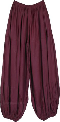 These perfect tall version of loose rayon harem pants - without the usual tie-dye - are just what you may need for the season, with their comfy fabric and snug waist they are sure to make you feel great.  The pants have an elastic waist and elastic on the ankles for ease of comfort. #tlb #SplitSkirtsPants #Yoga #Tall #extralongpurplehippieharempants Cute Baggy Outfits, Hippy Fits, Purple Clothing, Harem Trousers, Hippie Pants, Hippie Look, Purple Pants, Trendy Skirts, Purple Outfits