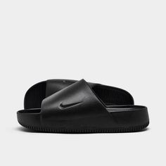 Functional Synthetic Slip-on Slides, Nike Sporty Slip-resistant Slides, Functional Sports Slip-on Sandals, Sporty Slippers For Sports With Round Toe, Sporty Round Toe Sports Slippers, Casual Slip-resistant Slides For Training, Sporty Slip-resistant Sandals For Water Sports, Sporty Non-slip Slides For Outdoor, Sporty Slip-on Slides For Sports