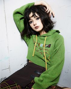 This preppy cropped hoodie in green features a cute 'Chemistry' print, ruffled collar details, and a knit construction Size:• S: Bust: 96cm/ 37.8 in, Length: 39cm/ 15.4 in, Sleeves: 61cm/ 24.0 in • M: Bust: 100cm/ 39.4 in, Length: 40cm/ 15.7 in, Sleeves: 62cm/ 24.4 in • L: Bust: 104cm/ 40.9 in, Length: 41cm/ 16.1 in, Sleeves: 63cm/ 24.8 inMaterial: Polyester Winter Cropped Sweater With Drawstring Hood, Fall Streetwear Cropped Sweater With Drawstring Hood, Fall Cropped Sweater With Drawstring Hood For Streetwear, Cropped Winter Sweater With Drawstring Hood, Casual Cropped Sweater With Drawstring Hood, Fall Casual Cropped Hooded Sweater, Knit Sweatshirt For Streetwear, Casual Cropped Sweater With Drawstring Hood For Winter, Casual Hooded Cropped Sweater For Fall