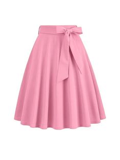 Workwear | High Waisted | Midi Skirt | Cute Skirts | Prolyf Styles – ProLyf Styles Formal Full Mini Skirt For Summer, Flowy Lined Skirt For Business Casual, Business Casual Flowy Lined Skirt, Business Casual Lined Flowy Skirt, Elegant Pink Solid Color Skirt, Elegant Pink Solid Skirt, Feminine Solid Color Midi Skirt, Formal Pink Pleated Skirt, Elegant A-line Mini Skirt Solid Color