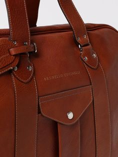 Bags BRUNELLO CUCINELLI Men color Brown Brunello Cucinelli Men, Brown Bags, Brunello Cucinelli, Color