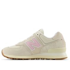 (WMNS) New Balance 574 'Linen Mid Century Pink' WL574GU2 Limited Edition Sneakers, New Balance 574, Apparel Shop, Sports Sneakers, Sport Sneakers, New Balance, Limited Edition, Mid Century, Sports