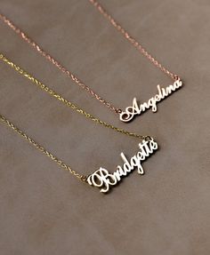 You can customize this necklace with a name/word of your choice. All our necklaces are suitable for all kinds of clothing and add a great sparkle to your wardrobe.  #personalizednecklace #weddingift #14kgoldnecklace #personalizedchoker #customnecklace #personalizedjewelry #personalizedgift #namenecklace #initialnecklace #lovegifts #personalizedpendant #birthdaygiftromantic #romanticgifts #giftsforbestfriend Customizable Nameplate Necklace For Personalized Gift, Customized Jewelry Letter Shape For Personalized Gift, Customized Letter Jewelry For Personalized Gift, Custom Text Nameplate Necklace For Birthday Gift, Customized Nameplate Necklace For Personalized Gift, Customized Letter Jewelry For Birthday Gift, Adjustable Nameplate Necklace For Birthday Gift, Gold Necklaces With Custom Text For Birthday Gift, Customizable Nameplate Charm Necklaces For Personalized Gift