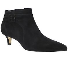 These leather booties are perfect for a night out on the town. From Bella Vita. Night Out On The Town, Dress Booties, Out On The Town, Leather Dress, Leather Booties, Night Out, Ankle Boot, Boots, Leather