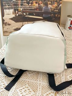 BirdinBag - Waterproof Laptop Backpack with Pendant, Spacious Carry On for Travel & work- College Shoulder Bag White Rectangular Laptop Bag For School, White Waterproof Backpack For Outdoor Activities, Large Capacity White Laptop Bag For School, White Nylon Backpack For School, White Nylon School Backpack, White Rectangular Laptop Bag, White Waterproof Bag For Daily Use, White Waterproof Bags For Daily Use, White Large Capacity Backpack For Students