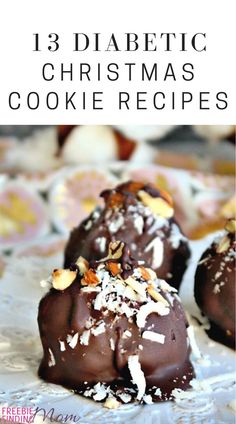 Holiday Desserts Thanksgiving, Sugar Free Cookie Recipes, Deserturi Raw Vegan, Sugar Free Treats, Sugar Free Sweets, Christmas Cookie Recipes