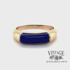 Lapis 14ky gold saddle ring — Vintage Jewelers & Gifts, LLC. Classic Domed Yellow Gold Sapphire Ring, Classic Yellow Gold Domed Sapphire Ring, Gold Dome Cabochon Ring In 14k Gold, Classic 14k Gold Sapphire Oval Cabochon Ring, 14k Yellow Gold Dome Ring With Oval Cabochon, Classic Yellow Gold Sapphire Ring Oval Cabochon, Blue Cabochon Sapphire Ring In 14k Gold, 14k Gold Blue Oval Cabochon Rings, Blue 14k Gold Oval Cabochon Rings