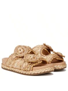 Step out in boho style in the eye-catching Sam Edelman® Reina slide sandal. 
Fabric upper. 
Slip-on closure. 
Open toe silhouette. 
Man-made insole. 
Imported. 
Product measurements were taken using size 9.5, width M. Please note that measurements may vary by size. 
Measurements:

     Weight: 8 oz 
Reina Beechwood Multi Fashionable        Women Shoes, size features are:Bust: ,Length: ,Sleeve Length: Women Flat Sandals, Teased Hair, Workout Sets, Womens Sandals Flat, Toiletry Bag, Sam Edelman, Flat Sandals, Slide Sandals, Boho Style