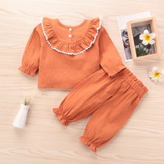 Origin: Guangdong Pattern: solid Style: suit, dress Fabric: Cotton Gender: girl Height: 70cm, 80cm, 90cm, 100cm Release: Summer 2021 Sleeve: long sleeve Thickness: ordinary Season: spring, autumn and summer Spring Ruffled Solid Sets, Spring Ruffled Solid Color Sets, Fitted Sets With Ruffles And Long Sleeves, Fitted Long Sleeve Sets With Ruffles, Spring Solid Color Long Sleeve Sets, Cotton Long Sleeve Sets In Solid Color, Cotton Sets With Long Sleeves In Solid Color, Solid Color Cotton Sets With Long Sleeves, Solid Color Ruffle Long Sleeve Sets