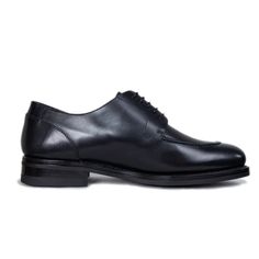 Ready to conquer the day? We’ve taken our timeless split toe derby silhouette and made it deep, dark, and black. This is a traditional, rich and refined shoe has an edge over the classic cap toe oxfords. We’ve also made this dress shoe with a Dainite sole so you can wear them all year round. Whether it's a formal events, or a night out with friends this is the perfect allrounder. Upper: Full-grain Italian leather Sole: Dainite lugged sole, British made* Construction: 360° Storm Goodyear welt (Re Classic Oxford Lace-up Shoes With Rubber Heel Cap, Timeless Oxford Shoes For Business, Timeless Leather Sole Oxfords, Timeless Formal Oxford Shoes With Brogue Detailing, Timeless Formal Oxford With Brogue Detailing, Classic Lace-up Shoes With Goodyear Welted Almond Toe, Classic Lace-up Shoes With Goodyear Welt And Almond Toe, Classic Goodyear Welted Lace-up Shoes With Almond Toe, Timeless Plain Toe Oxfords With Leather Sole