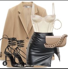 Baddie Outfits For Night Out, Going Out Outfits Night Dress, Villan Era Outfits, Classy Bougie Outfits, Satin Outfits For Women, Boss Lady Aesthetic Outfit, Capricorn Venus Aesthetic Outfit, Mafia Wife Aesthetic Outfits, Vegas Night Out Outfit