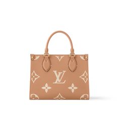 LOUIS VUITTON® - Onthego Pm - Arizona / Crème Purse Wishlist, Louis Vuitton Onthego, Louis Vuitton Tote Bag, Louis Vuitton Tote, Womens Designer Bags, Latest Bags, Monogram Bag, Silver Jewelry Fashion, Monogrammed Leather