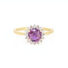 Pink Sapphire Gemstone Ring Round Halo Art Deco Diamond Engagement Rings Anniversary Bands 14K Solid Yellow Gold Ring, Cluster Diamond Ring Product Details > Gemstone - Natural Pink Sapphire and natural diamond > Materials - 14K Solid Yellow Gold > Gemstone Shape - Round > Gemstone weight - 1.61 carats approx >Diamond weight - 0.28 carats approx > Ring Size - all size are available > Gross Weight - 2.700 grams approx > Setting type - prong cluster setting # Ring size - al Star Sapphire Jewelry, Sapphire Jewelry Set, Cluster Diamond Ring, Art Deco Diamond Ring Engagement, Halo Art, Sapphire Diamond Pendant, Rings Anniversary, Diamond Rings With Price, Blue Star Sapphire