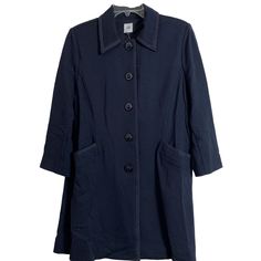 Cabi Coat Navy Blue Carriage Jacket Stylish 5 Button Unlined Peacoat Womens Large Nwt This Stunning Navy Blue Cabi Carriage Jacket Coat Is Perfect For Almost Any Occasion, Whether It's A Casual Outing Or A Formal Business Meeting. The Mid-Length Jacket Features A Collared Neckline And Long Sleeves With Shoulder Pads, Adding A Touch Of Sophistication To Your Outfit. Crafted With High-Quality Materials, This Coat Is Made Of Rayon, Nylon Blended Outer Shell. The Button Closure And Unlined Feature M Nautical Fashion Women, Peacoat Womens, Plaid Peacoat, Green Knit Sweater, Pea Coats Women, Houndstooth Jacket, Peacoat Jacket, Wool Blend Jacket, Nautical Fashion