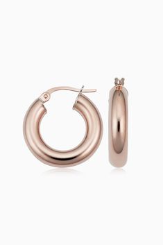 Our Everything Bold Hoops are the epitome of everyday wear. Our take on the classic huggie, these earrings offer chic, timeless elegance that every fine-jewelry lover needs.  Metal: 14 Karat Solid Gold Weight: 1.8 Grams Dimensions: 4mm Tube, 10mm Diameter Construction: Tubing Latch closure Origin: Crafted in Arezzo, Italy Arezzo Italy, Gold Everything, Classy Earrings, Jewelry Lover, Timeless Elegance, Solid Gold, Everyday Wear, Fine Jewelry, Nordstrom