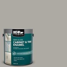 the behr ultra stain - blocking paint and primer in one is dark gray