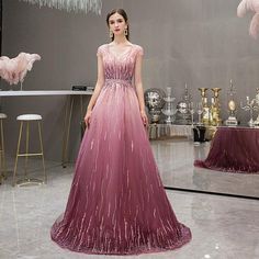 Women's A-Line Evening Dress Sexy Prom Dresses Sleeveless Beaded Formal Dresses for Women - numbersea Evening Gowns Online, Backless Formal Dresses, Grey Evening Dresses, Burgundy Evening Dress, Glamorous Evening Dresses, Beaded Formal Dress, A Line Evening Dress, Cheap Evening Dresses, Prom Dresses Sleeveless