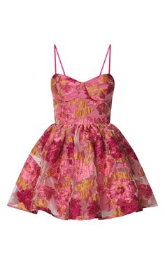 Complete your look with the Brailey Mini Dress - Sweetheart Bustier Dress in Pink Jacquard from Showpo USA. Fast US Shipping Available & Extended Returns. Pink And Gold Dress, Cute Formal Dresses, Bustier Dress, Exposed Zipper, Lace Up Heels, Gold Dress, Fit & Flare, Classy Outfits, Pink Ladies