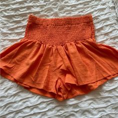 Soooo Cute Just Too Small On Me! Nwt, Never Worn Just Didn’t Come With Tags. Message Me If You Have Any Questions Or Want To See More Pictures! *No Imperfections!! *All Orders Will Be Lint Rolled Before Shipping* Size Xs Summer Shorts For Brunch During Beach Season, Summer Shorts With Built-in Shorts For Brunch, Mini Length Shorts For Beachwear In Summer, Mini-length Beachwear Shorts For Summer, Stretch Mini Bottoms For Brunch, Trendy Elastic Summer Bottoms, Stretch Mini Length Bottoms For Brunch, Stretch Bottoms For Brunch, Fitted Shorts With Elastic Waistband For Brunch