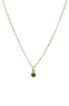 A mini pendant necklace offers sweet sparkle with a birthstone-inspired cubic zirconia charm in the color of your choice. 16" length 14k-gold fill/cubic zirconia Made in the USA Mini Charm, Accessories Ideas, Charm Pendant Necklace, Birthstone Charms, Mini Pendant, On Set, Charm Pendant, Womens Jewelry Necklace, Birthstone