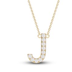 Dainty yet bold, customize your necklace with a meaningful name or word. Set with sparkling white diamonds and stationed along a 10K yellow gold chain, the total diamond weight is 1/2 carats and the chain secures in place with a lobster clasp. From the Juliette Maison collection. This necklace may be personalized with 1 to 4 letters. Meaningful Names, Jared The Galleria Of Jewelry, Yellow Gold Chain, 2 Carat, White Diamonds, Name Necklace, Diamond White, Personalized Jewelry, Gold Chain