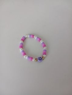 These are some cutesy purple/ violet themed clay bead bracelets that are the perfect thing to wear if you want to add some brightness to your outfit! These are stretchable, so they will fit most kids/ older kids and adults wrists comfortably. Please make sure not to overstretch the bracelets as they only stretch so far and could easily snap in half! Sizing: All of these bracelets are 17-18cm long. Purple Friendship Bracelets With Letter Beads, Cute Adjustable Polymer Clay Bracelets, Everyday Purple Jewelry With Colorful Beads, Adjustable Cute Polymer Clay Bracelets, Trendy Purple Friendship Bracelets As Gift, Trendy Purple Friendship Bracelets, Cute Purple Friendship Bracelets, Purple Bracelets With Colorful Beads For Everyday, Fun Purple Bracelets For Friendship