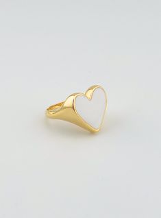 Trendy Adjustable Stackable Rings For Anniversary, Trendy Open Ring Jewelry As Gift, Trendy Heart-shaped Promise Rings, Adjustable Enamel Open Ring For Wedding, Trendy Initial Open Ring For Promise, Adjustable Open Promise Ring, Trendy Open Ring Jewelry For Valentine's Day, Trendy Open Initial Ring For Promise, Trendy Open Ring Jewelry Gift