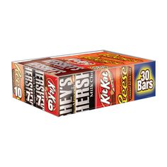 three boxes of energy bars on a white background